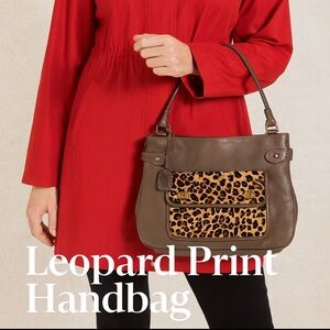 Franco sarto Leopard Print Women's Bag